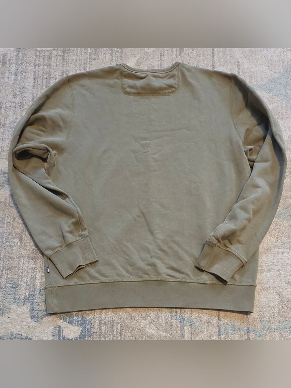 Mens Fjallraven Greenland Sweatshirt. Olive. Size L. EUC - Picture 2 of 8